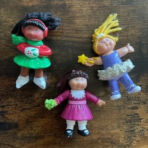 Vintage 1992 McDonald’s Happy Meal Cabbage Patch Kids Toys Set Of 3